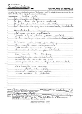 6º Ano Redação - SP