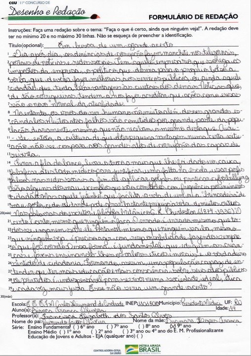 Bianca França Oliveira - EEEFM Carlos Drummond de Andrade