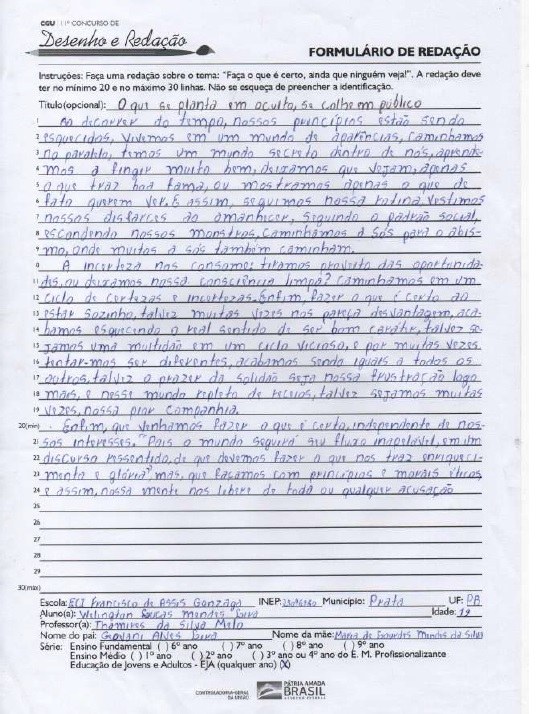 Welington Lucas Mendes Lira - ECI Francisco de Assis Gonzaga