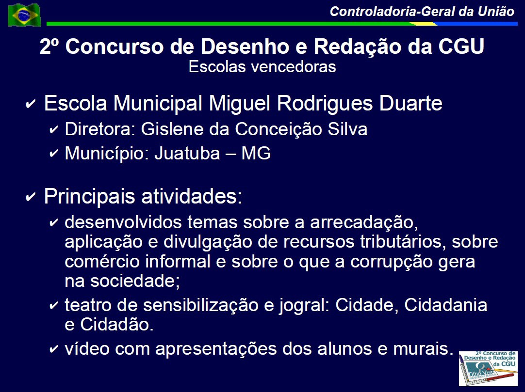 Escola Municipal Miguel Rodrigues Duarte- MG