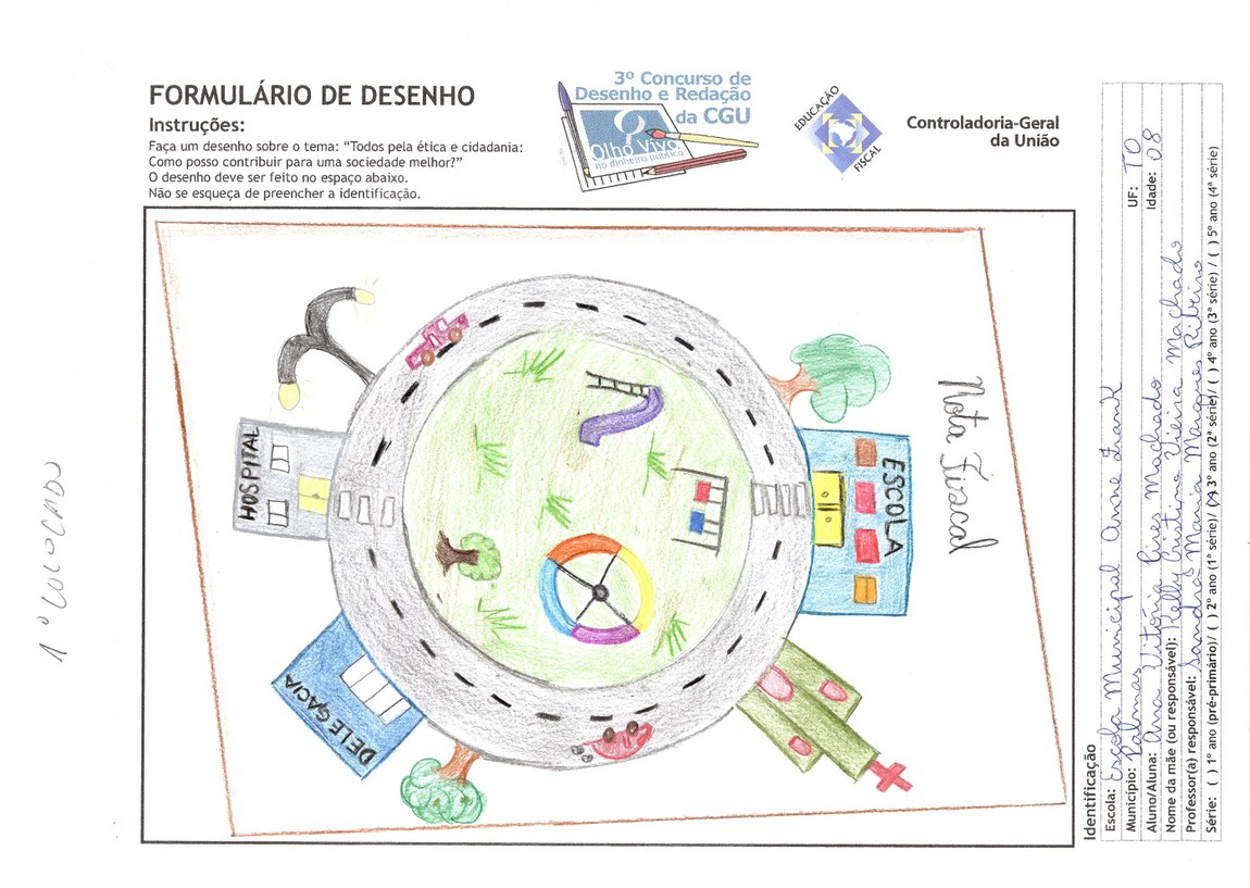 Ana Vitória Pires Machado - Escola Municipal Anne Frank
