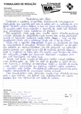 6° Ano Redação - RS