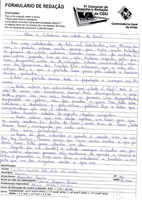 6° Ano Redação - SC