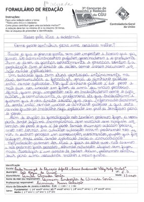 7°Ano Redação - ES