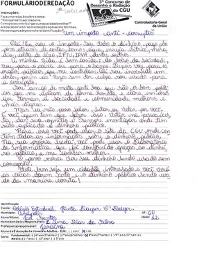 8°Ano Redação - GO