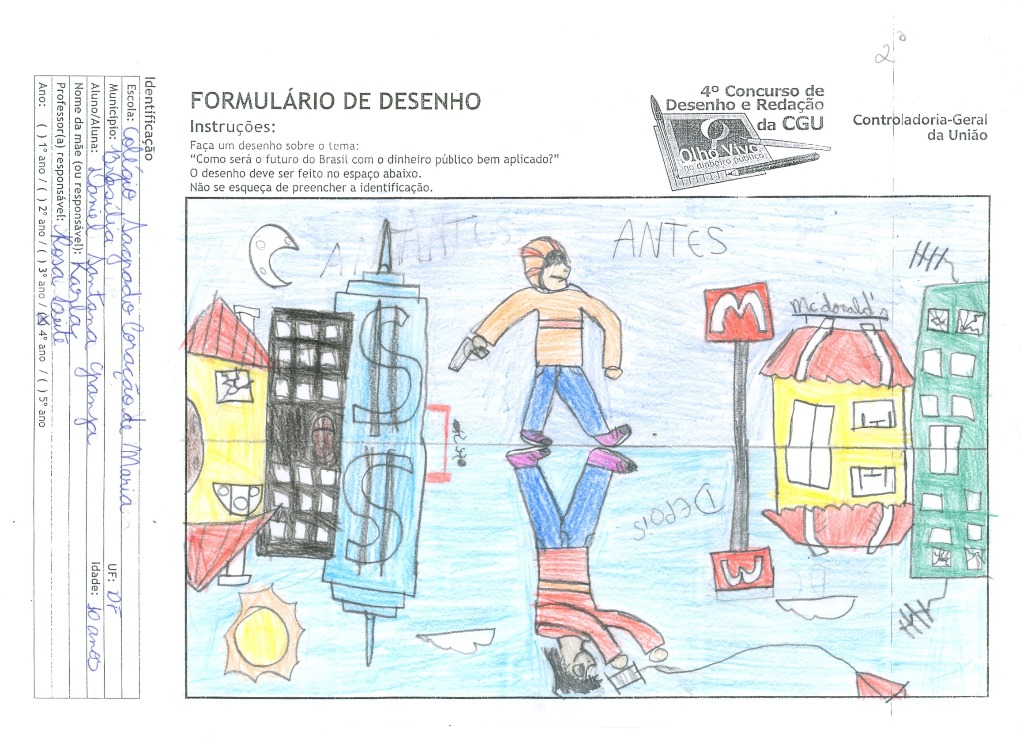 Daniel Santana Granja- Colégio Sagrado Coração de Maria 