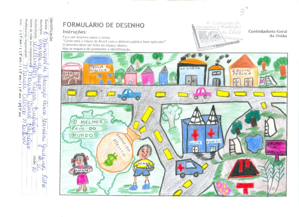 Wellington Vieira Eufrázio- E.Municipal de Educação Básica Stonislau Gaidzniki