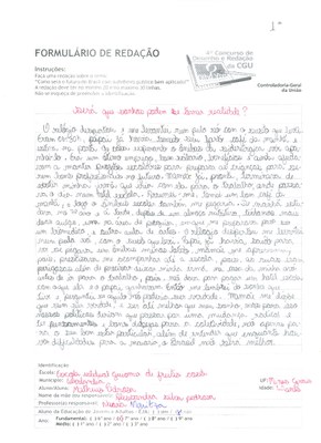 7°Ano Redação - MG