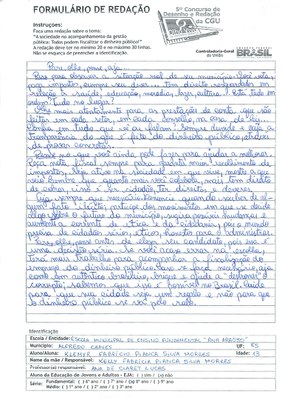 8°Ano Redação- ES