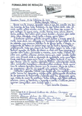 9°Ano Redação- CE