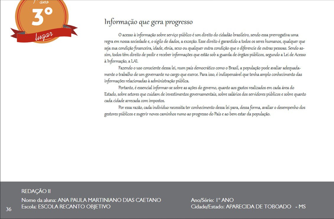 Ana Paula Martiniano Dias Caetano - Recanto Objetivo 