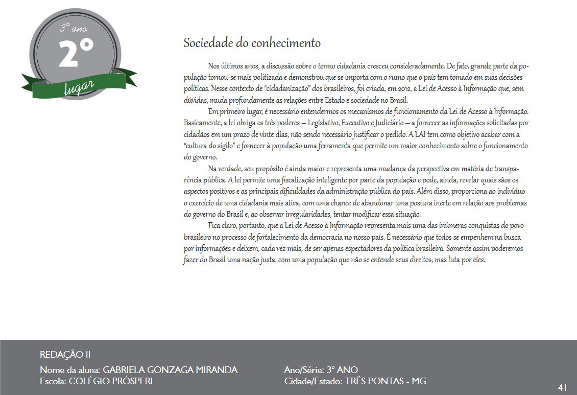 Gabriela Gonzaga Miranda -Colégio Prósperi