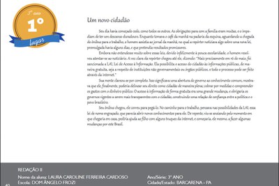 3°Ano Redação - PA