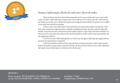 7°Ano Redação - MG