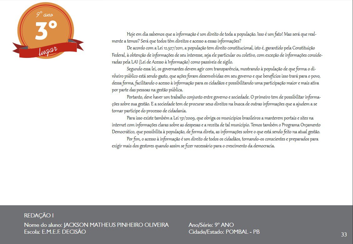 Jackson Matheus Pinheiro Oliveira- E.M.E.F Decisão