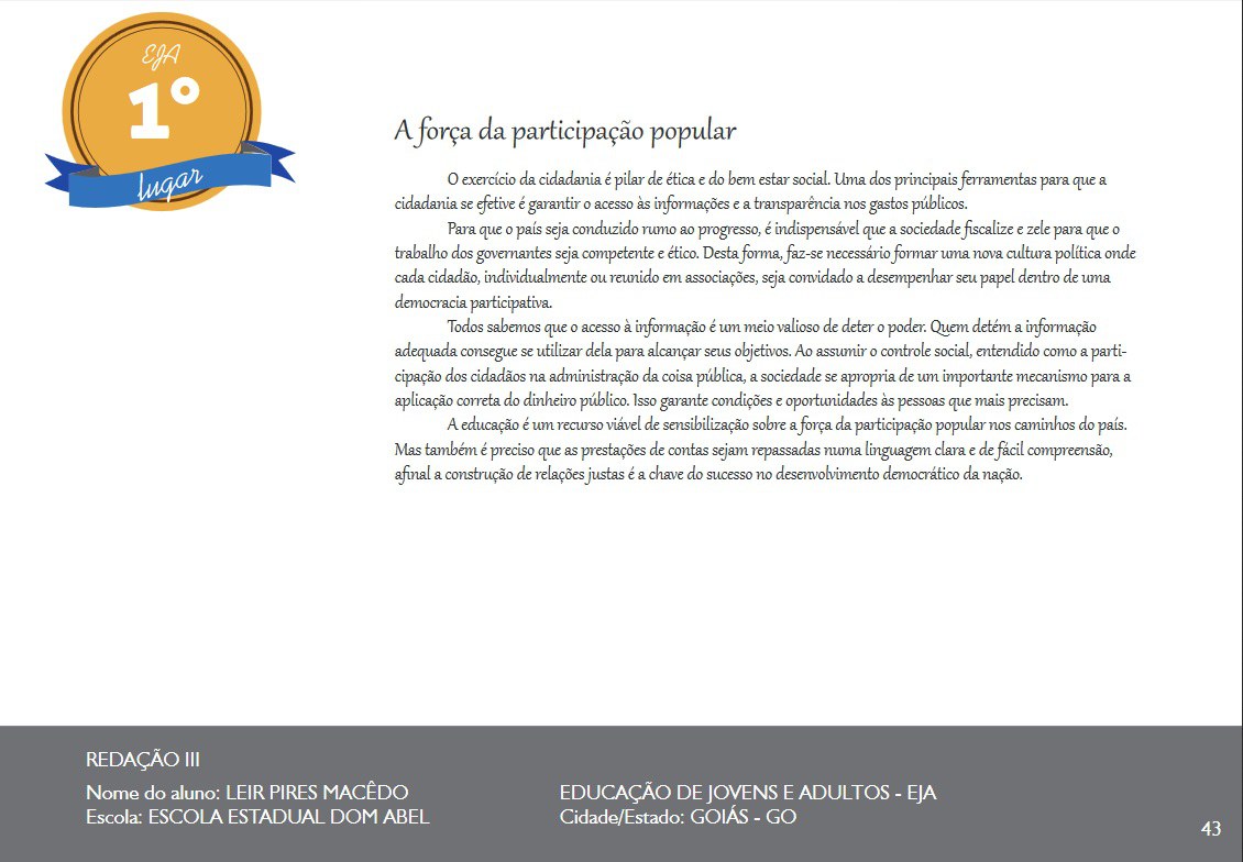 Leir Pires Machado- Escola Estadual Dom Abel