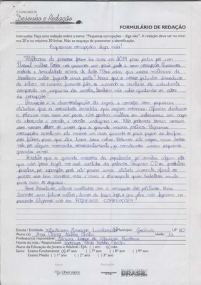 6°Ano Redação - GO 