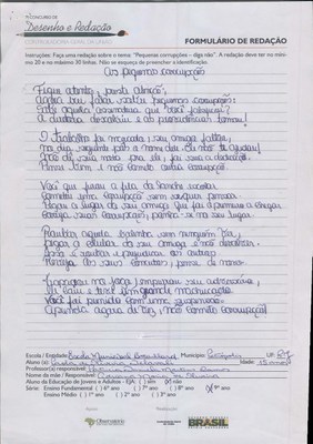 9°Ano Redação - RJ
