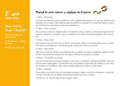 2°Ano Redação- SP