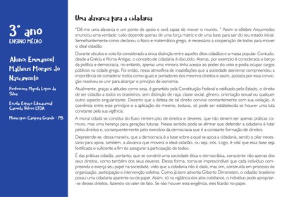3°Ano Redação- PB