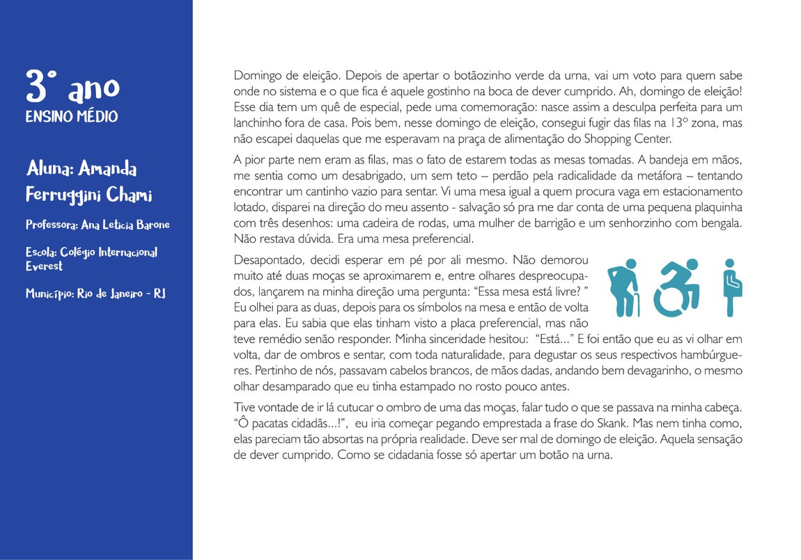 Amanda Ferruggini Chami- Colégio Internacional Everest