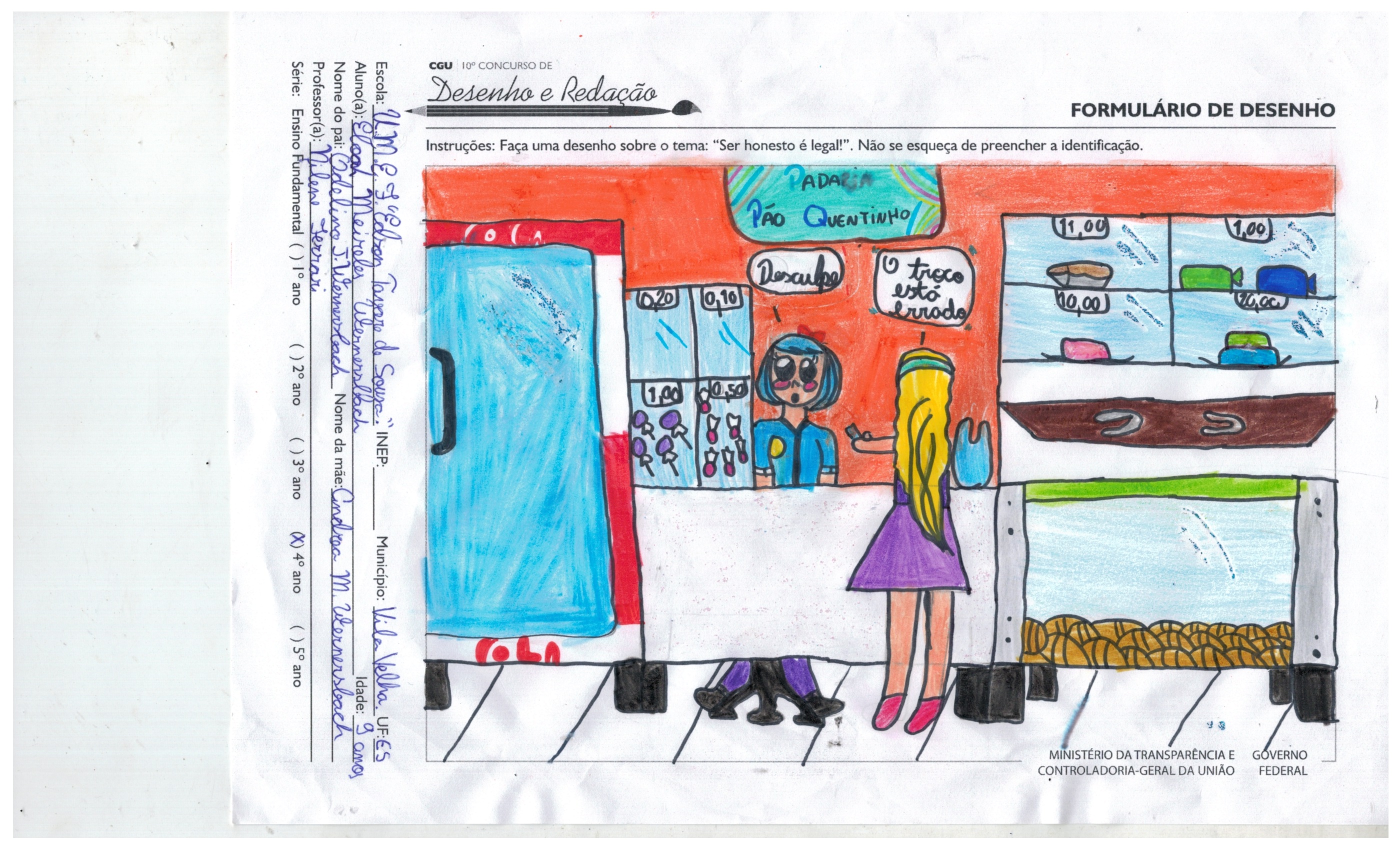 4º Ano: Desenho - ES