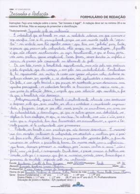 3º Ano: Redação Ensino Médio - PE