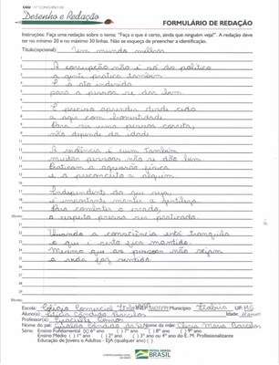 6º ano fundamental - MG