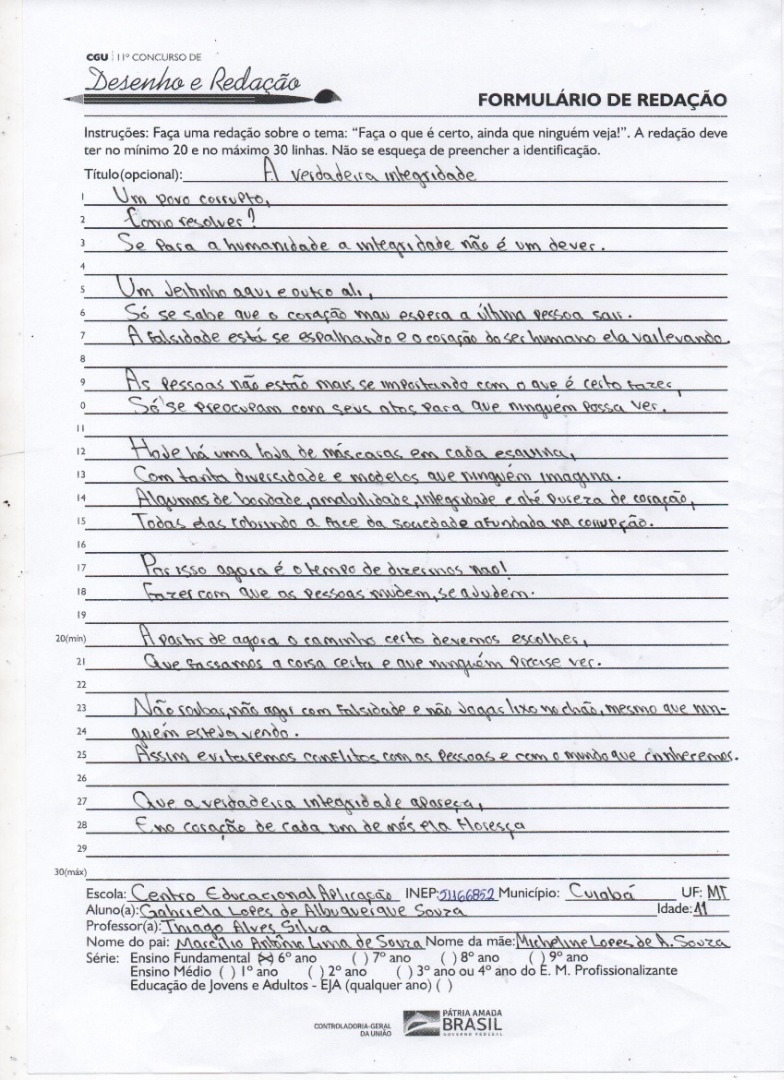 6º ano fundamental - MT