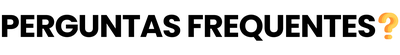 BOTÃO PERGUNTA FREQUENTE