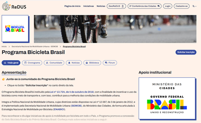 Comunidade do Programa Bicicleta Brasil