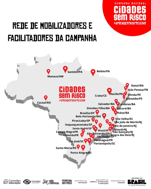 Mapa dos municípios