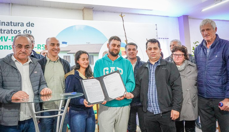 Chuvas no RS – Famílias atingidas receberão mais de 300 novas moradias do MCMV em áreas rurais