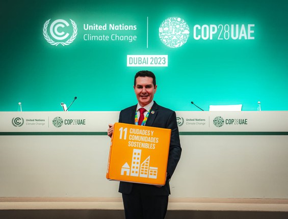 O ministro das Cidades, Jader Filho