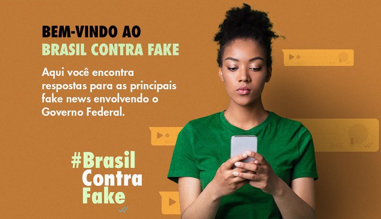 Governo Federal lança campanha Brasil contra Fake e reforça luta contra a desinformação