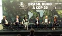 Ministério participa de painel sobre mobilidade e sustentabilidade para a COP30
