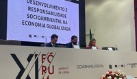 Ministério das Cidades debate responsabilidade socioambiental no XI Fórum Jurídico de Lisboa