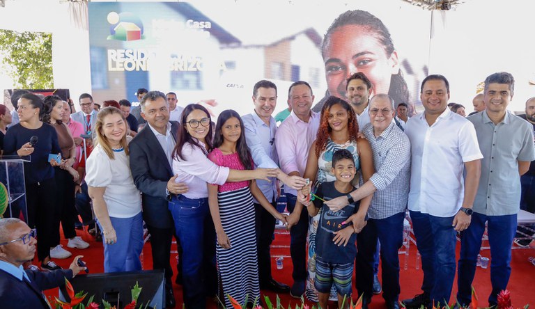 Ministro Jader Filho entrega residencial do MCMV e Estação de Tratamento de Esgoto no Maranhão