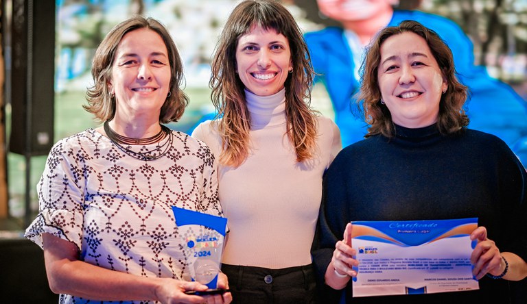 Três mulheres no prêmio Bicicleta Brasil