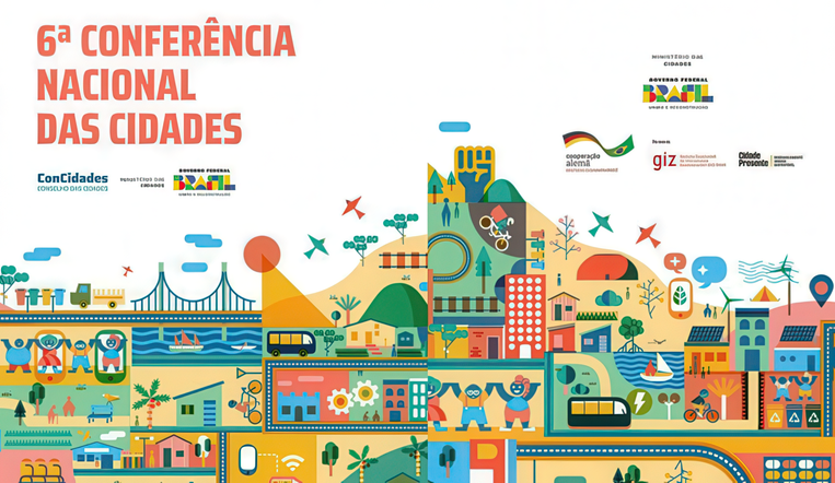 Banner do programa Conferência Nacional das Cidades