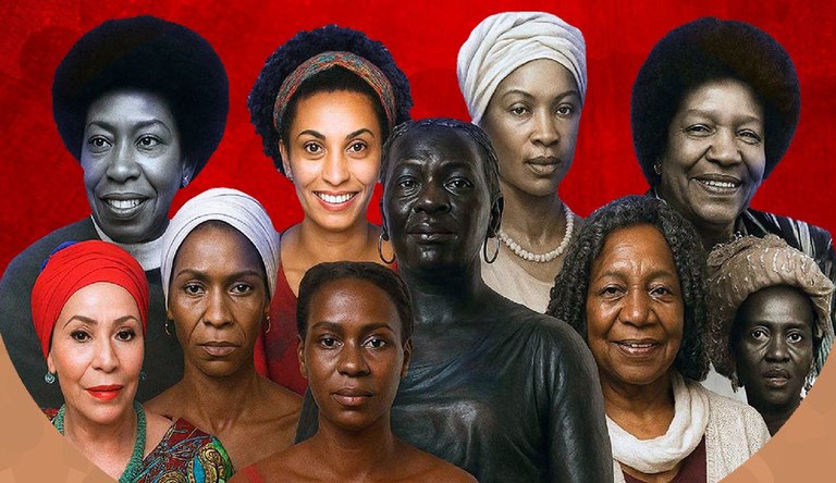 Banner do evento da DiverCidades Mulheres Negras Caribenas