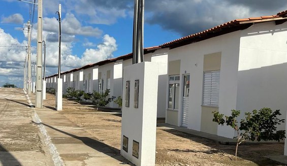 Conjunto habitacional do MCMV na Bahia