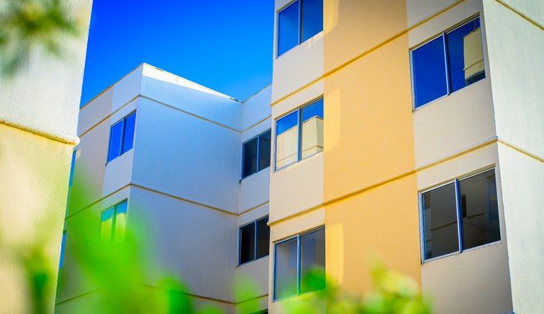 Prédio habitacional do MCMV