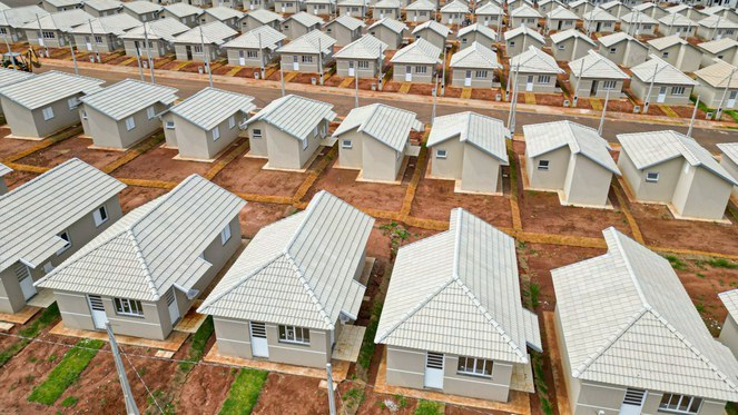 Imagem de casas do Minha Casa, Minha Vida