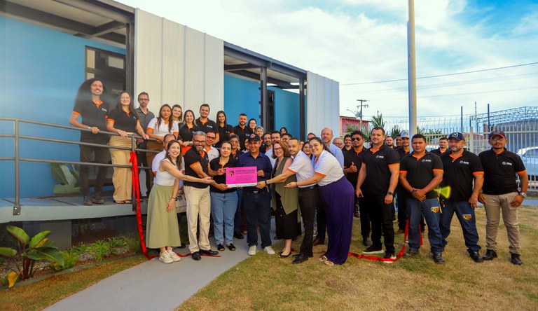 Na foto a equipe de Canaã