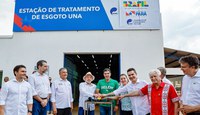 Ministério das Cidades entrega obras de saneamento em Belém, legados da COP30