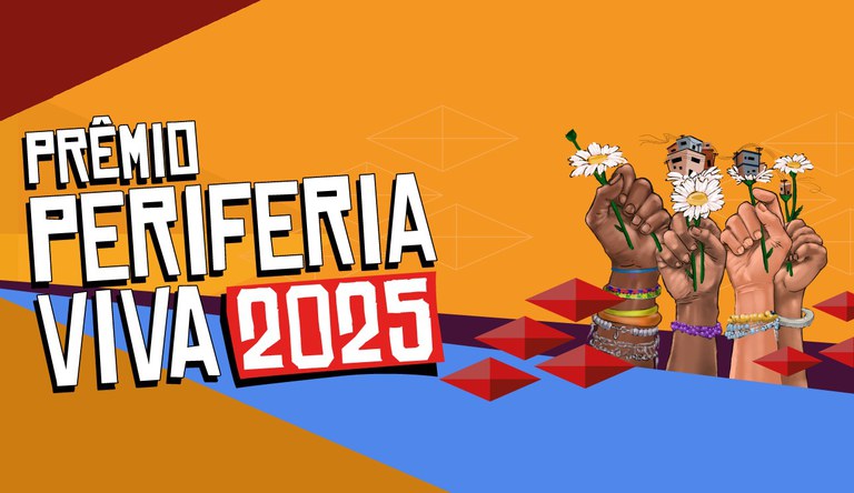 Banner do prêmio Periferia Viva