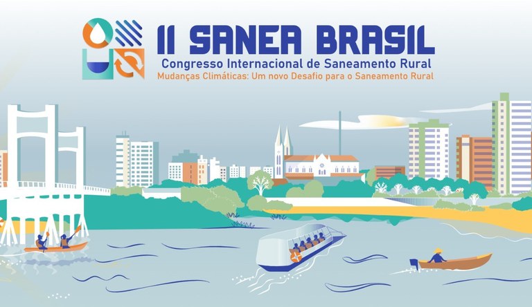 Banner de Congresso Internacional de Saneamento Rural