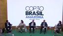 Na imagem, secretário de habitação do ministério participa de painel sobre habitação na COP30, em Belém