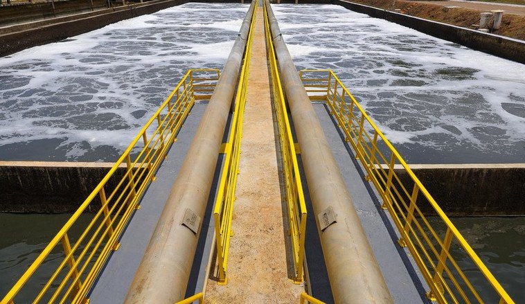 Imagem de estação de água